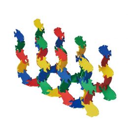 Builders - Fish Solid - Lrg Med Sml (4-colour, 420pc)