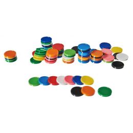 Counters - Round 20mm (10 colour, 1000pc)