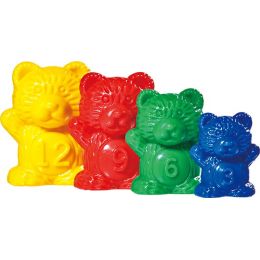 Counters Bear - Weighted Number on Tummy (3 6 9 12g, 4 colour, 96pc)
