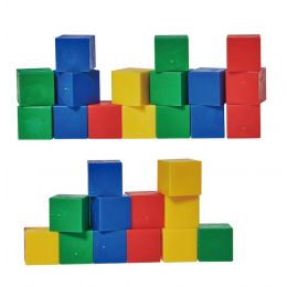 Cubes Metric 2cm 8g (4 colour, 100pc)