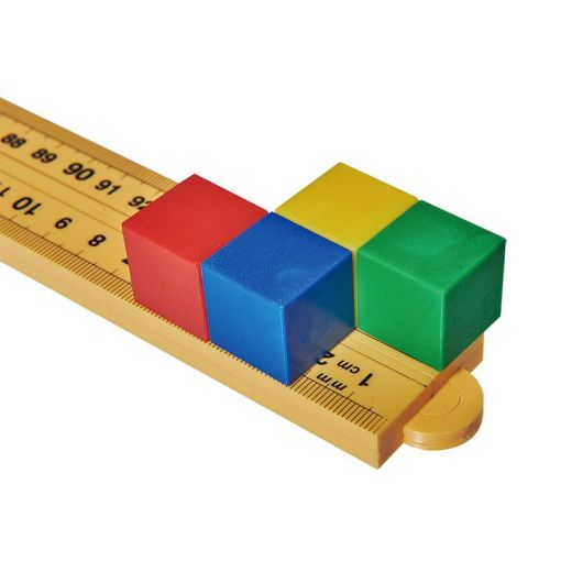 Cubes Metric 2cm 8g (4 colour, 100pc)