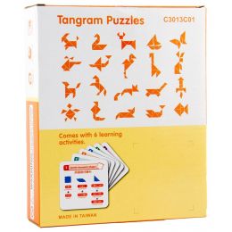 Tangram 21pc (3 sets colour)