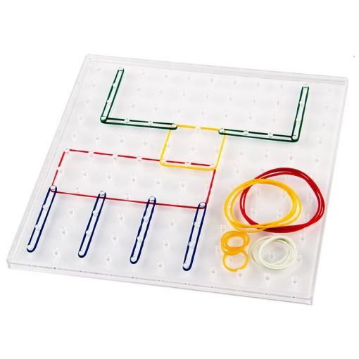 Geoboard 23cm Transparent (Square11x11)