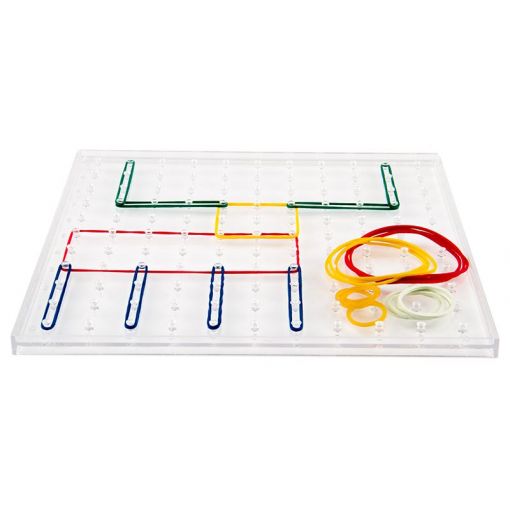 Geoboard 23cm Transparent (Square11x11)