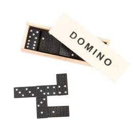 Dominoes in wood box (28pc)