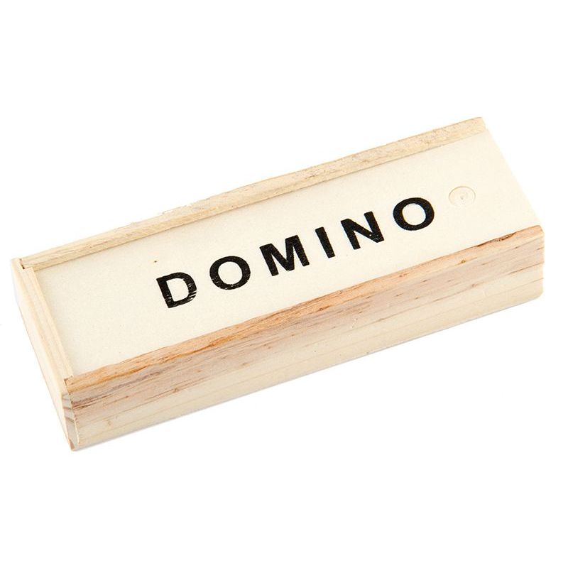 Dominoes In Wood Box (28pc) main image 0