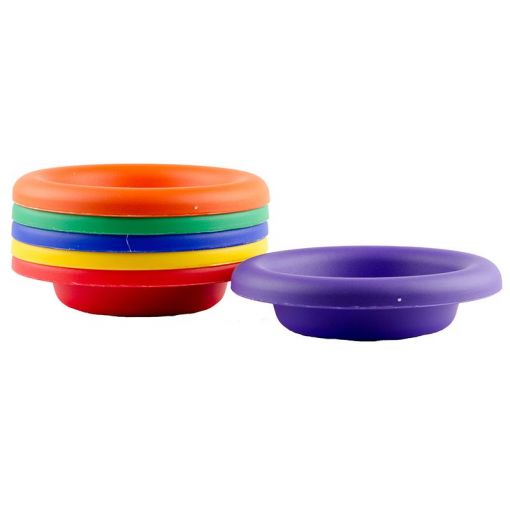 Plastic Bowls (14cm) 6pc - 6 Colours