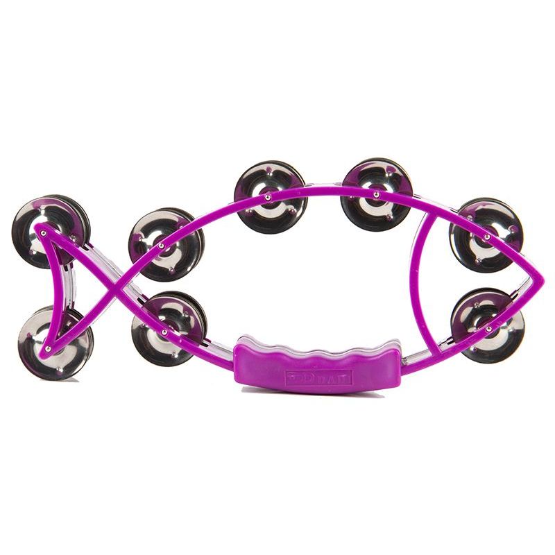 Large Fish Tambourine - 16 Bells