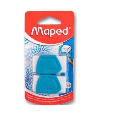 Eraser - 40x20x10mm (2pc) - Maped Precision