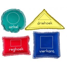 Bean Bags - Printed Shapes AFRIKAANS (4pc)