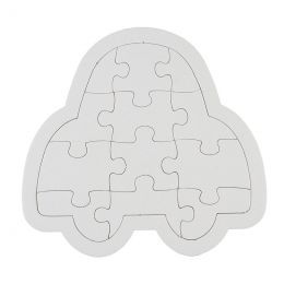 Make Your Own Puzzle - Car Shape