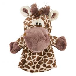 Hand Puppet Open Mouth Stuffed - Giraffe
