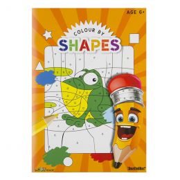 Fun - Colour By Shape - (A5)(32p) Age 6+ FunSciTek