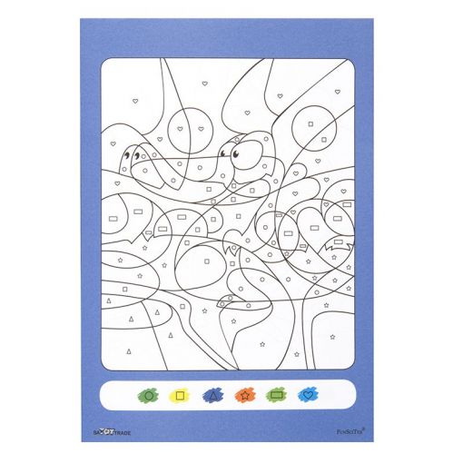 Fun - Colour By Shape - (A5)(32p) Age 6+ FunSciTek