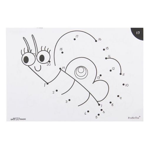 Fun - Dot to Dot (1-20) - (A5)(32p) Age 5+ FunSciTek