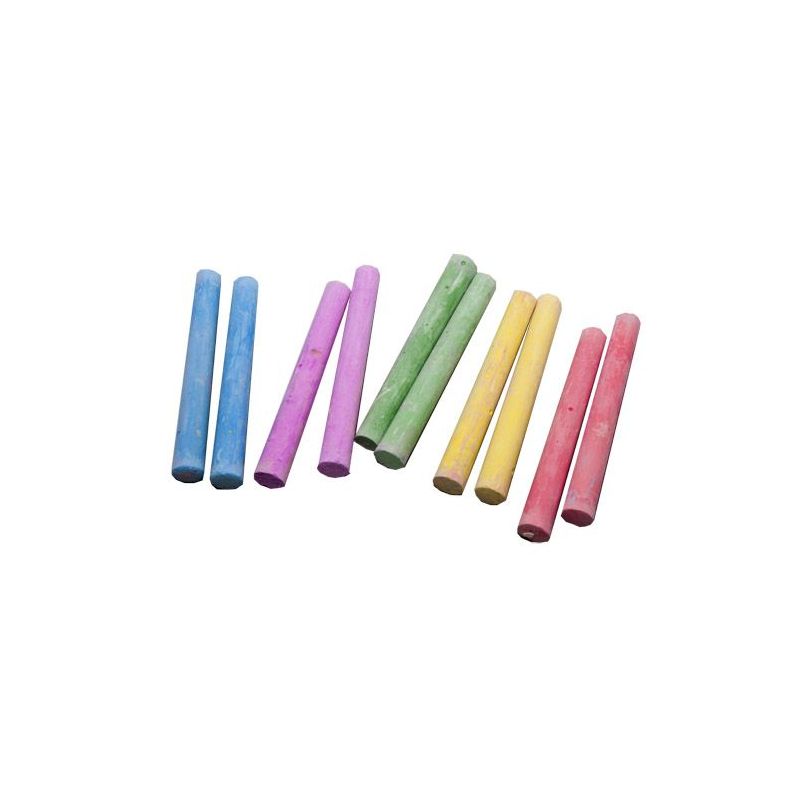 thumbnail image 2 of Staedtler (2360) - 12mm Thick Coloured Blackboard Chalks - Pack Of 12 Assorted Colours 2 of 14