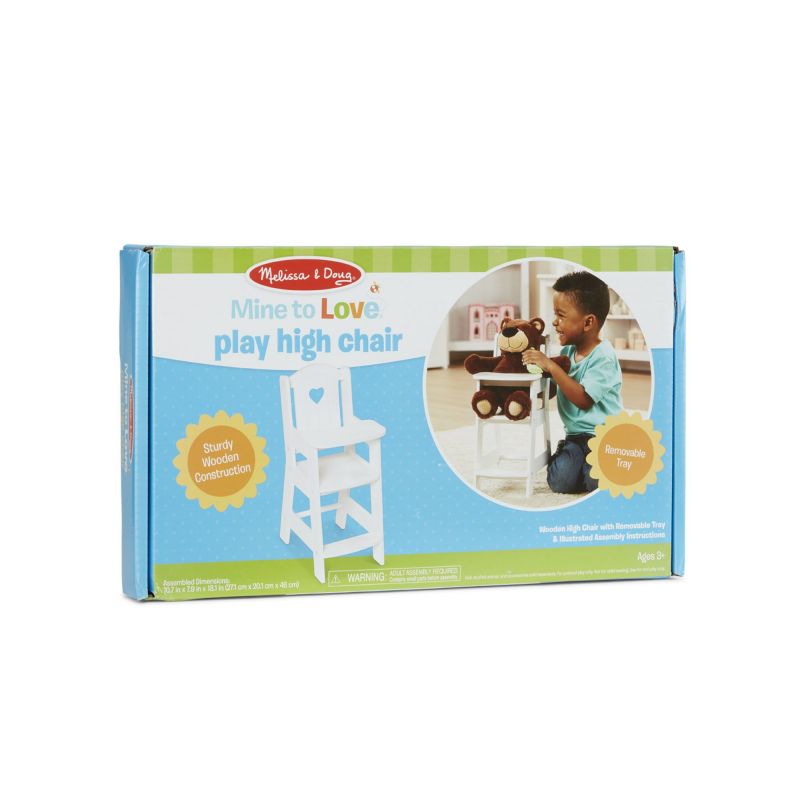 Baby Doll Play High Chair