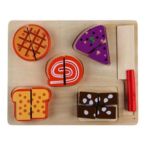 Wooden - Cutting food on Board (Small) - Assorted Designs