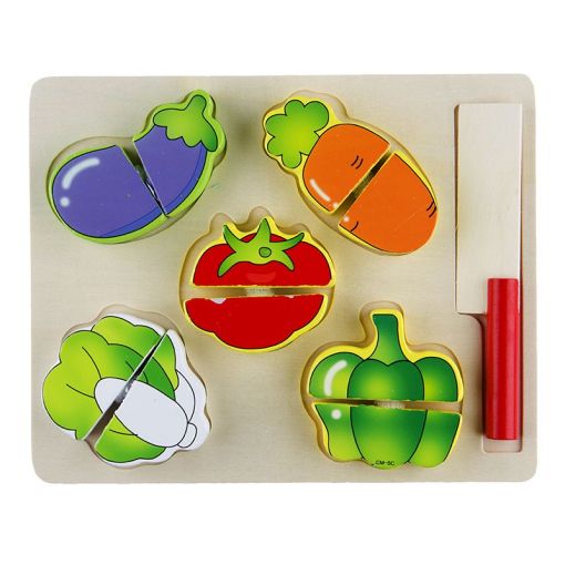 Wooden - Cutting food on Board (Small) - Assorted Designs