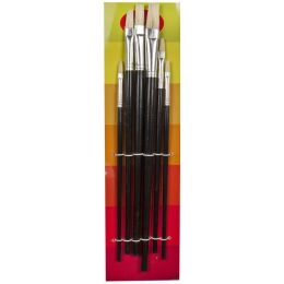 Brushes - Flat Brush Set (6pc)