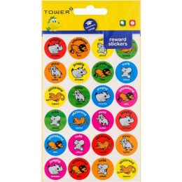 Stickers - Reward - Big Five 25mm (72pc) on sheets - Afrikaans