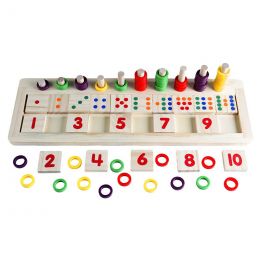 Wooden - Teaching Set - Numbers Count & Match
