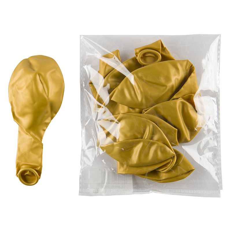 Balloons (2.5g) - Gold (Bag of 10)(30cm)