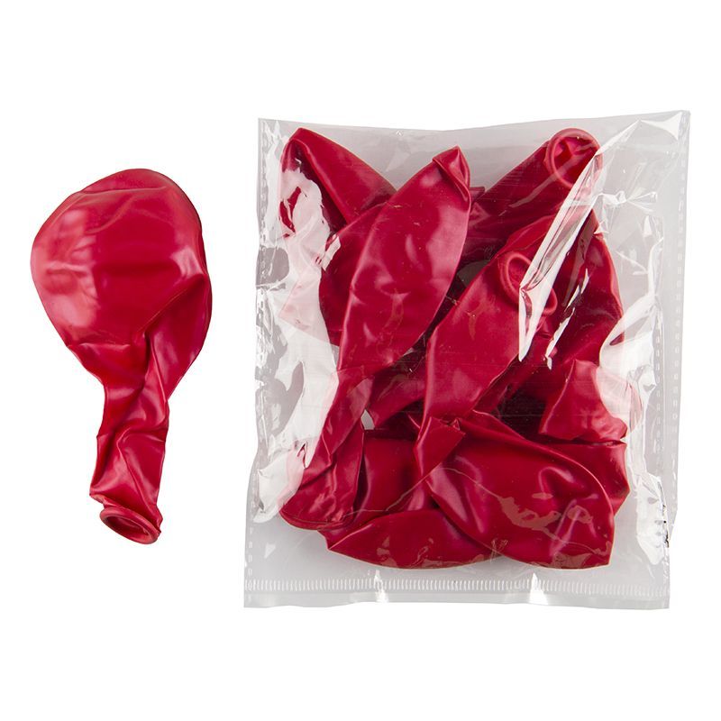 Balloons (2.5g) - Red (Bag of 10)(30cm)