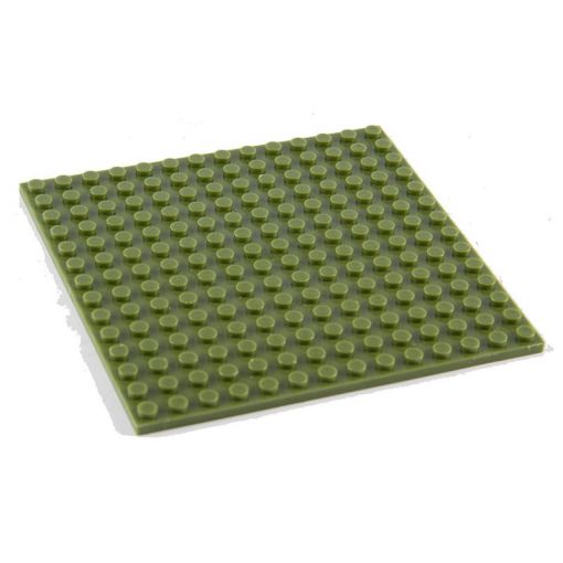 Blocks Basic - Baseplate Small - Military Colours