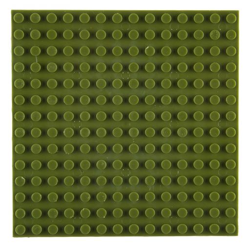 Blocks Basic - Baseplate Small - Military Colours