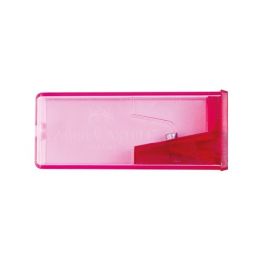 Sharpener - 1-Hole Plastic with Container (1pc) - FaberCastell
