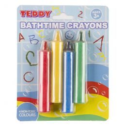 Water Crayons - Bathtime (4pc) - Teddy