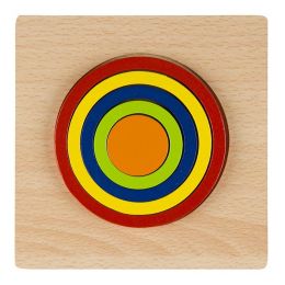 PZ - Wood Insert Stencil Shapes - Circle in Colours & Sizes