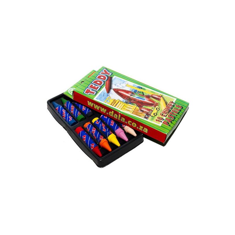 Pastels Oil - Chubby (10pc) in Box - Teddy