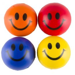 Smiley Foam Ball Set (4pc)