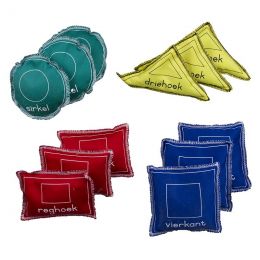 Bean Bags - Printed Shapes AFRIKAANS (12pc)