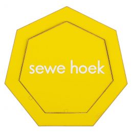 Shape (1) Heptagon (Sewehoek) + Afrikaans words + Magnets