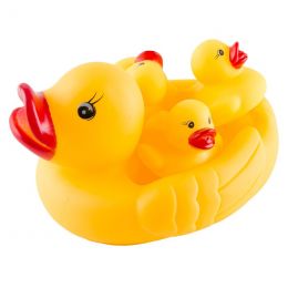 Bath Duck With Ducklings (4pc) - Large
