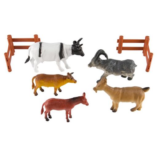 Farm Animals - Assorted Sizes - with Accessories