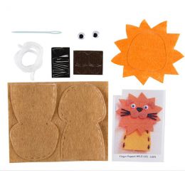 Craft Kit - Felt Finger Puppet - Lion