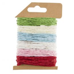 String Assorted Colours (6 Colours x 2m each)