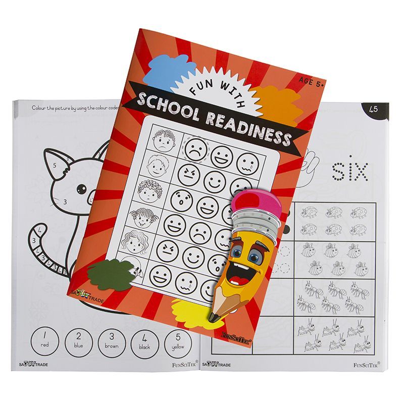 Fun - School Readiness Workbook - (A4)(96p) Age 5+