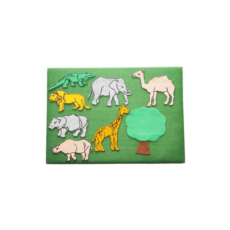 Felt Theme - Wild Animals (board not included) - SZ