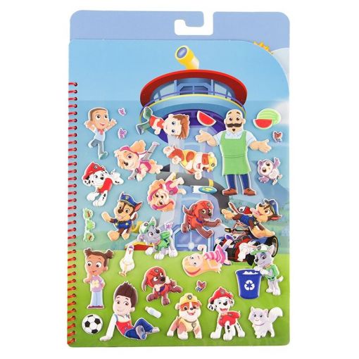 Paw Patrol Puffy Sticker - Adventure Bay