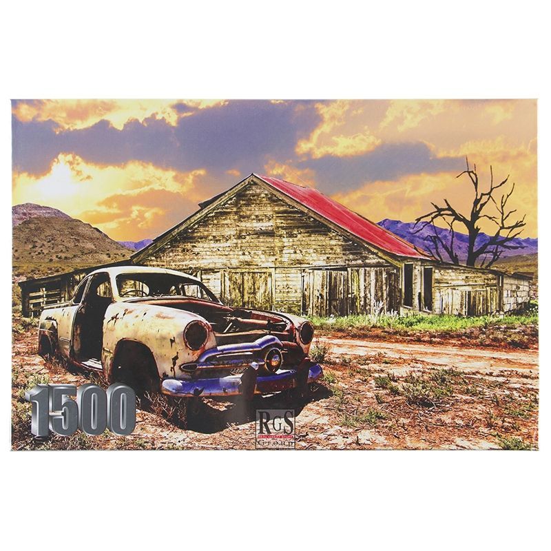 Cardboard Puzzle - Old Karoo in Barn - 1500pc