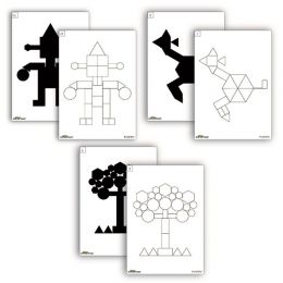 Attribute Blocks Activity Cards (A4) - (12pc Double sided)