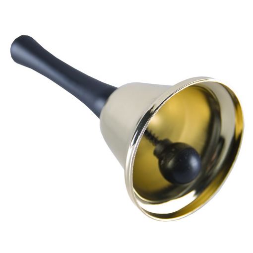 School Hand Bell (130mm High)