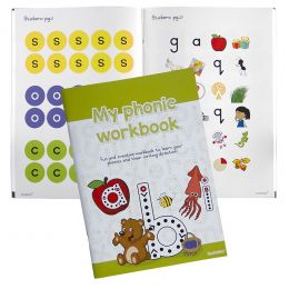 Sound ABC (A4) - My Phonic Workbook (Activities & Stickers)