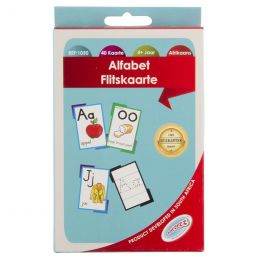 Alfabet Flash Cards (40 Cards) - Afrikaans