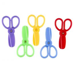 Scissors - Safety 9cm Plastic (5pc)